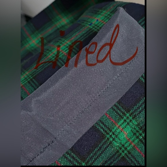 VINEYARD VINES Style 2P0188 Women’s Plaid Wool Spandex Pants Lined size 4 - Picture 9 of 10